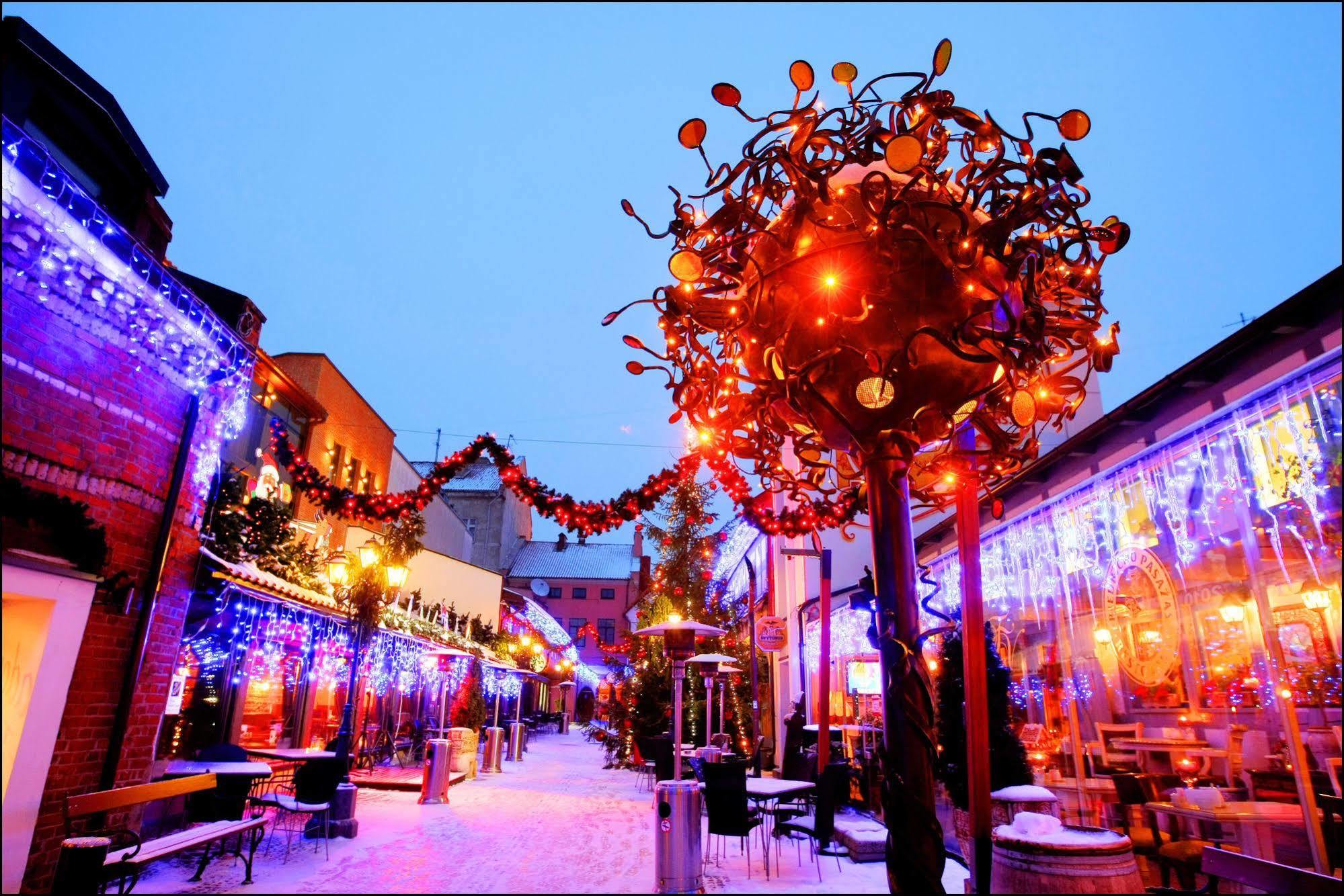 Friedricho Pasazas Hotel Klaipeda Bagian luar foto